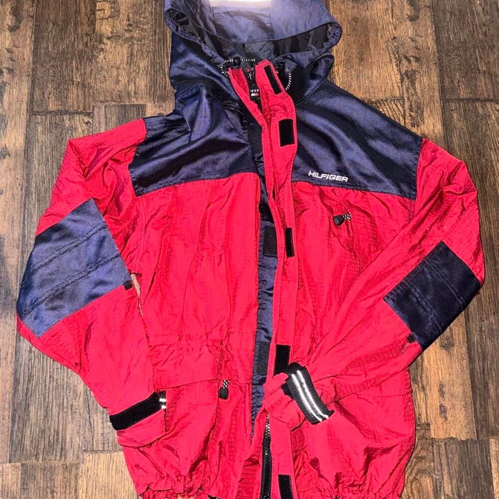 Vintage 90's Tommy Hilfiger Sailing Jacket Size XL
